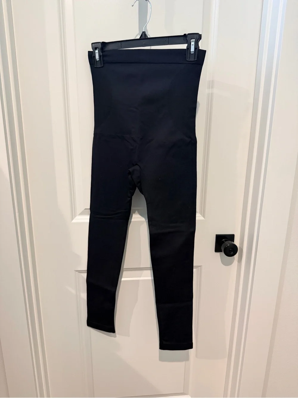 High-Waist Black Body Shaper Leggings